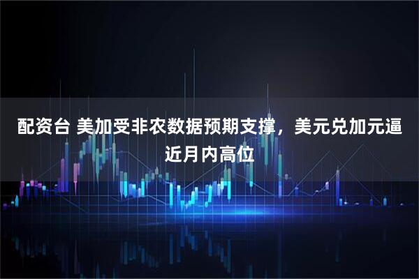 配资台 美加受非农数据预期支撑,美元兑加元逼近月内高位