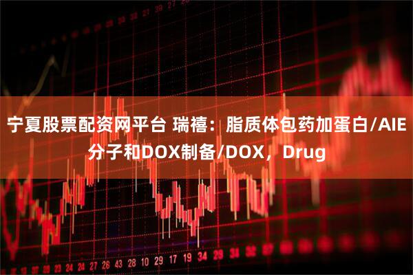 宁夏股票配资网平台 瑞禧:脂质体包药加蛋白/AIE分子和DOX制备/DOX,Drug